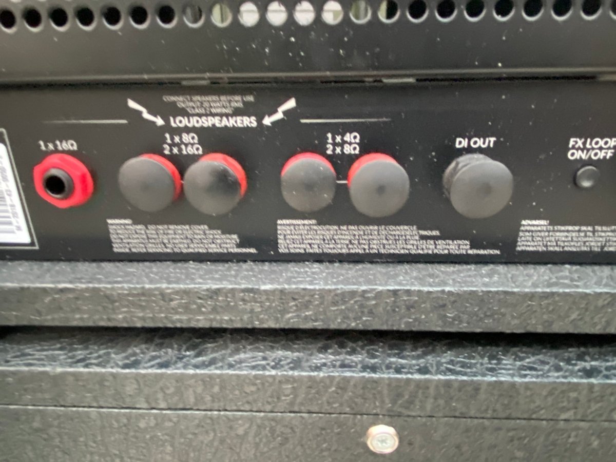 SOLD - Marshall SC20H JCM 800 20/5 watt head and 1x12" cabinet 2018 - Mahar's Vintage Guitars