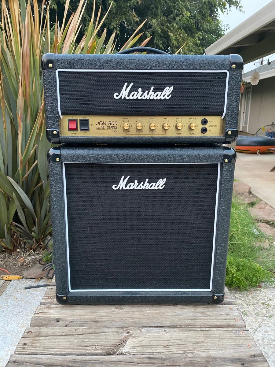 SOLD - Marshall SC20H JCM 800 20/5 watt head and 1x12" cabinet 2018 - Mahar's Vintage Guitars