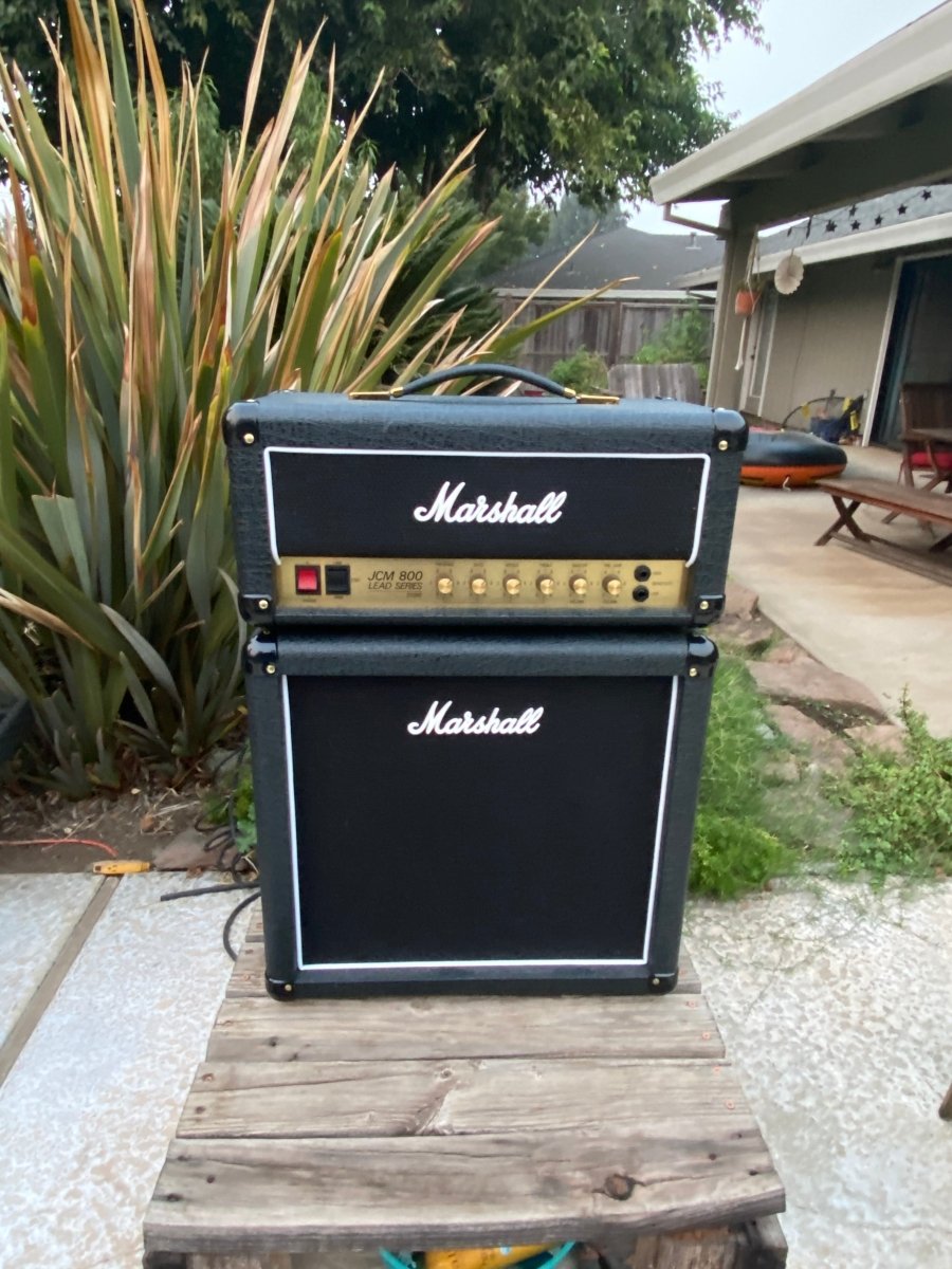 SOLD - Marshall SC20H JCM 800 20/5 watt head and 1x12" cabinet 2018 - Mahar's Vintage Guitars
