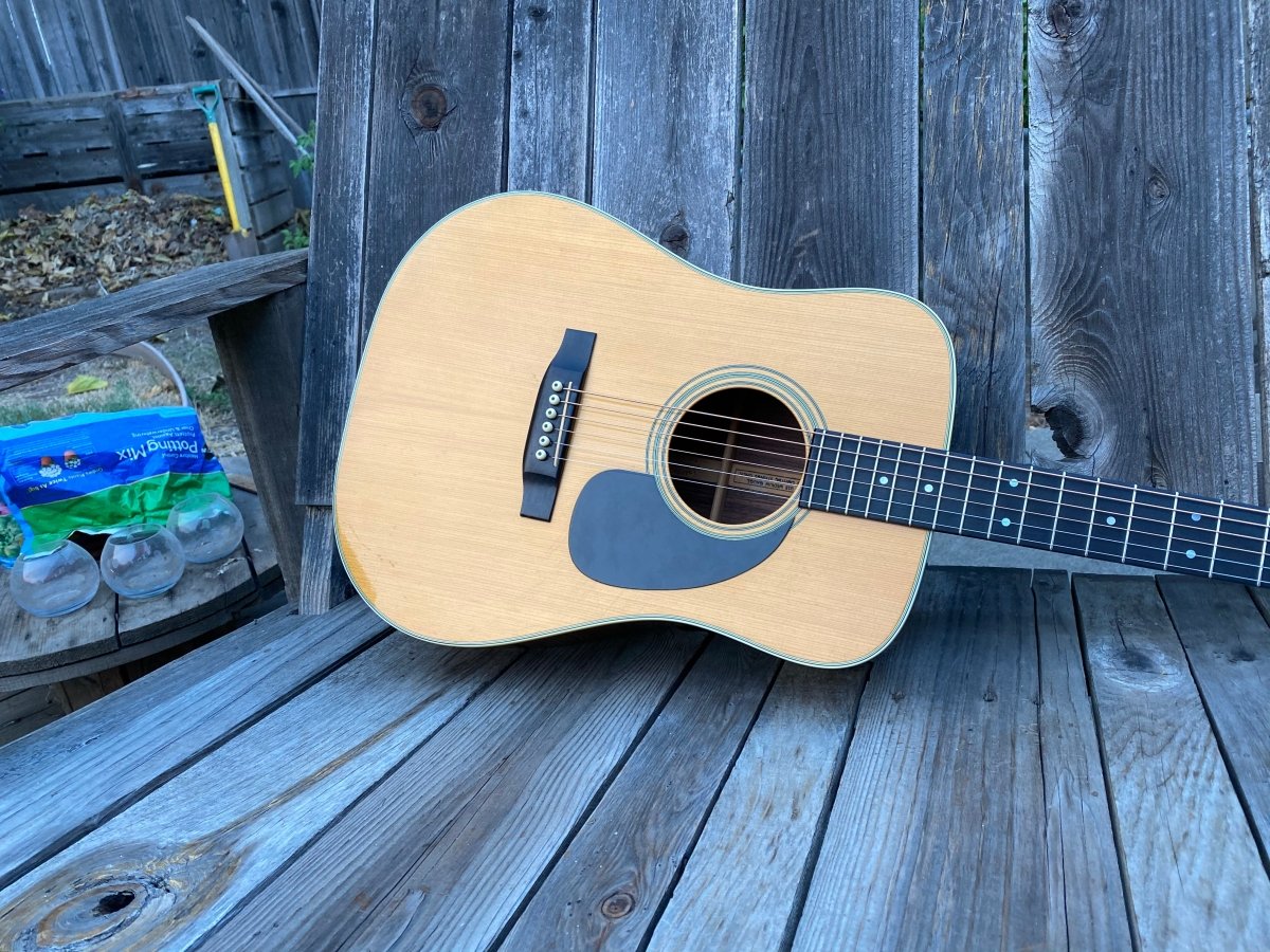 SOLD - Martin 7 - 28 1981 Short Scale D - 28 - Mahar's Vintage Guitars