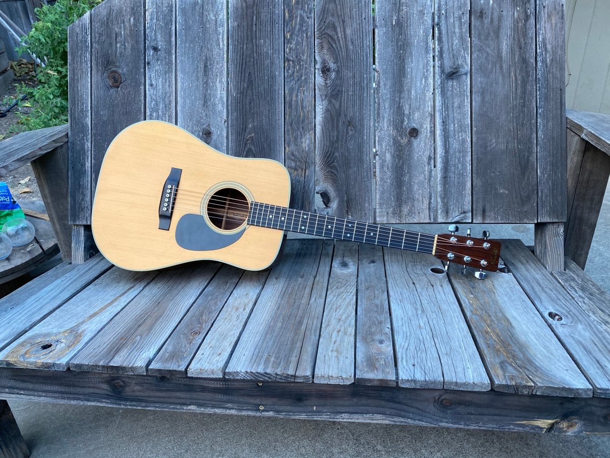 SOLD - Martin 7 - 28 1981 Short Scale D - 28 - Mahar's Vintage Guitars