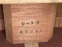 SOLD - Martin D - 18 1936 Pre War Shade Top CALL FOR PRICE - Mahar's Vintage Guitars