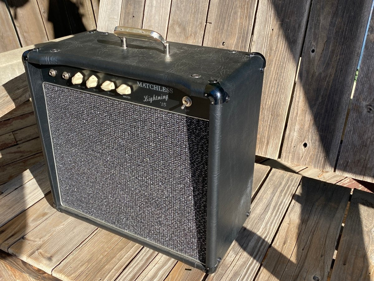 SOLD - Matchless Lightning 15 Small Box Sampson Era 1994 - Mahar's Vintage Guitars