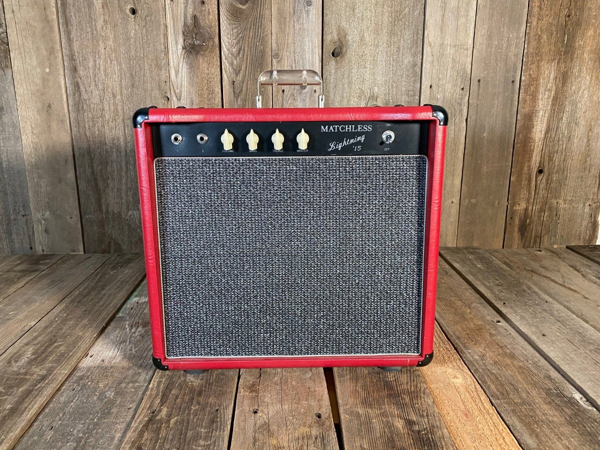 SOLD - Matchless Lightning 1994 Small Box Sampson Era - Mahar's Vintage Guitars