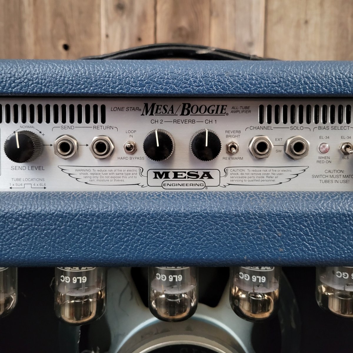 SOLD - Mesa Boogie Lone Star 50/100 Watt Combo - 2003 - Mahar's Vintage Guitars