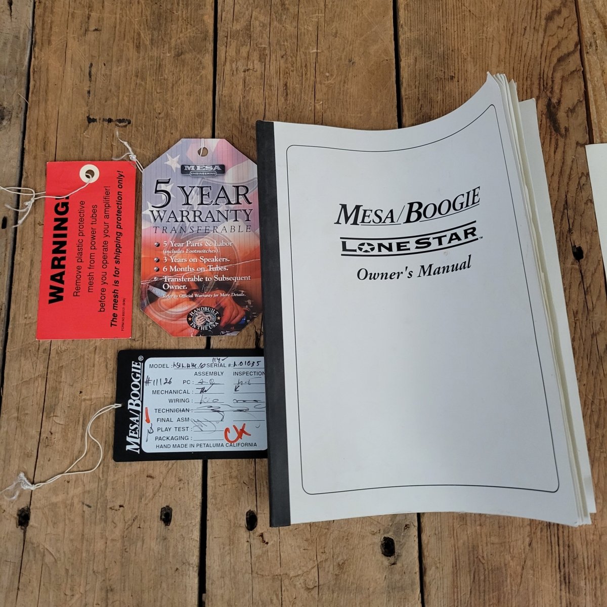 SOLD - Mesa Boogie Lone Star 50/100 Watt Combo - 2003 - Mahar's Vintage Guitars