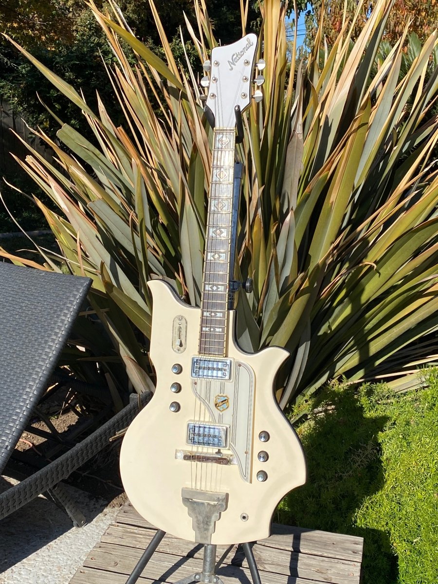 SOLD - National Glenwood 99 Map Guitar 1962 - Mahar's Vintage Guitars