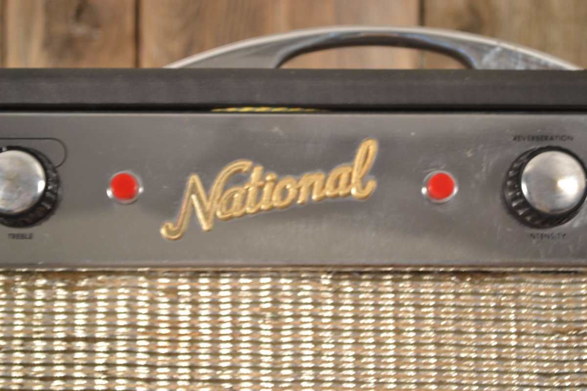 SOLD - National Glenwood Model 90 Amplifier 1963 - Mahar's Vintage Guitars