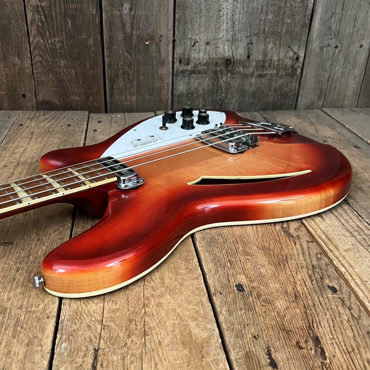 SOLD - Rickenbacker 4005 Bass 1966 Fireglo - Mahar's Vintage Guitars
