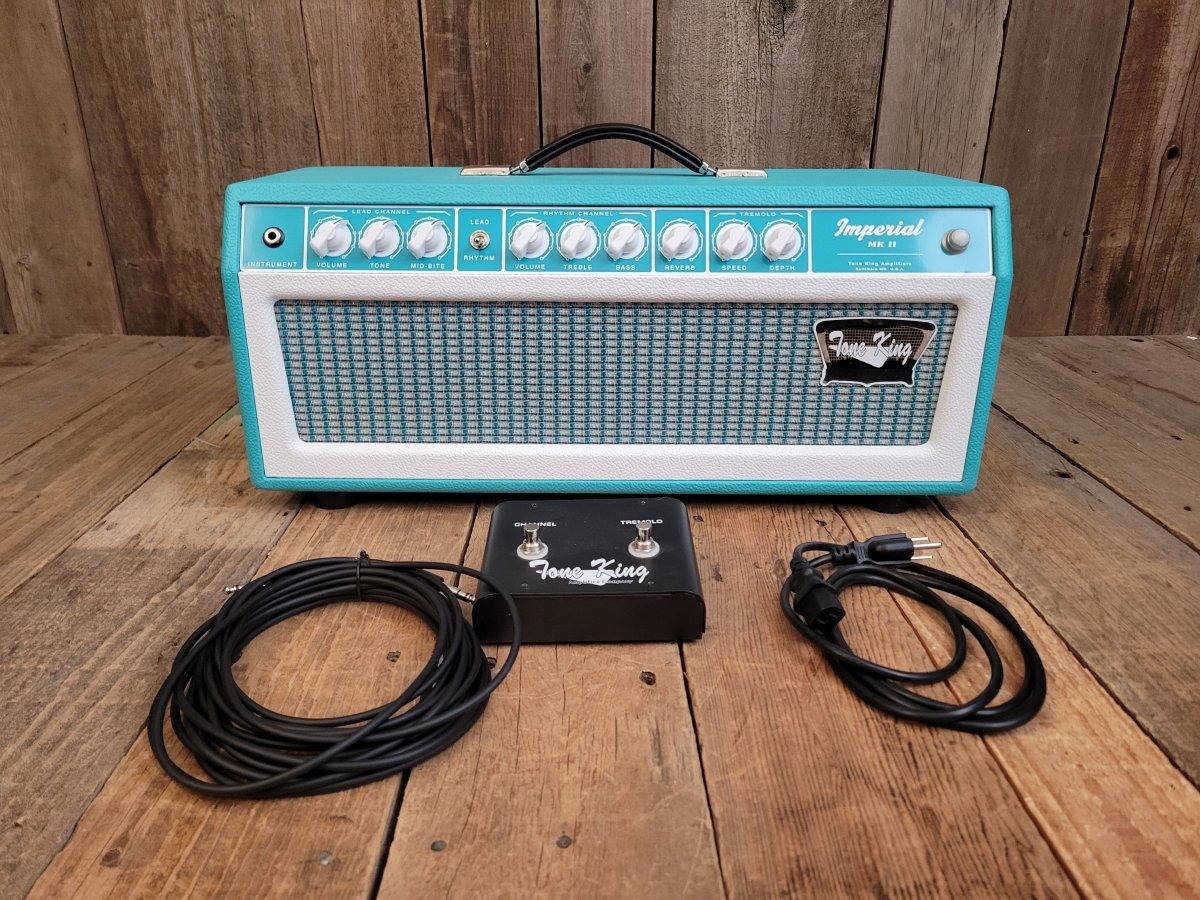 SOLD - Tone King Imperial MKII guitar amplifier head - Mahar's Vintage Guitars