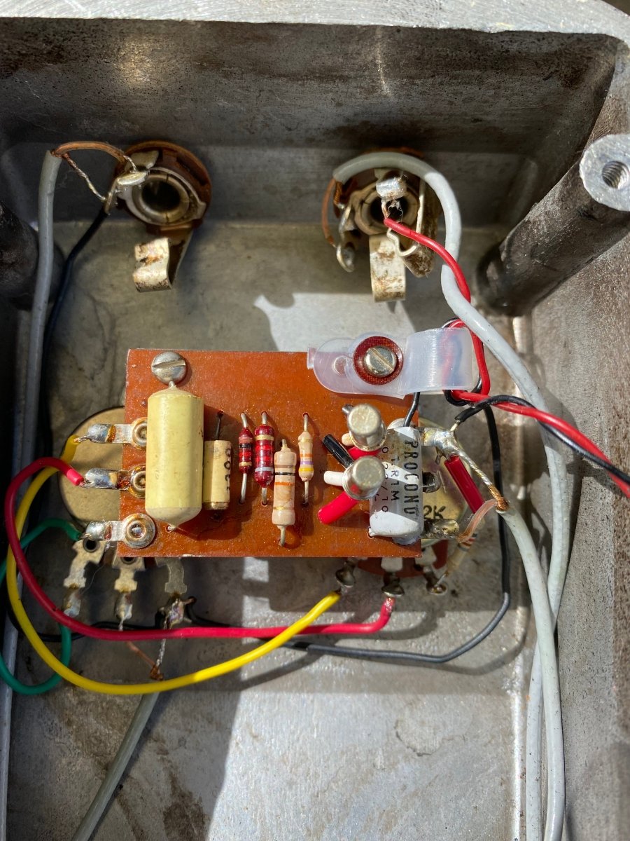 SOLD - Vox Tone Bender 1960s Fuzz - Mahar's Vintage Guitars