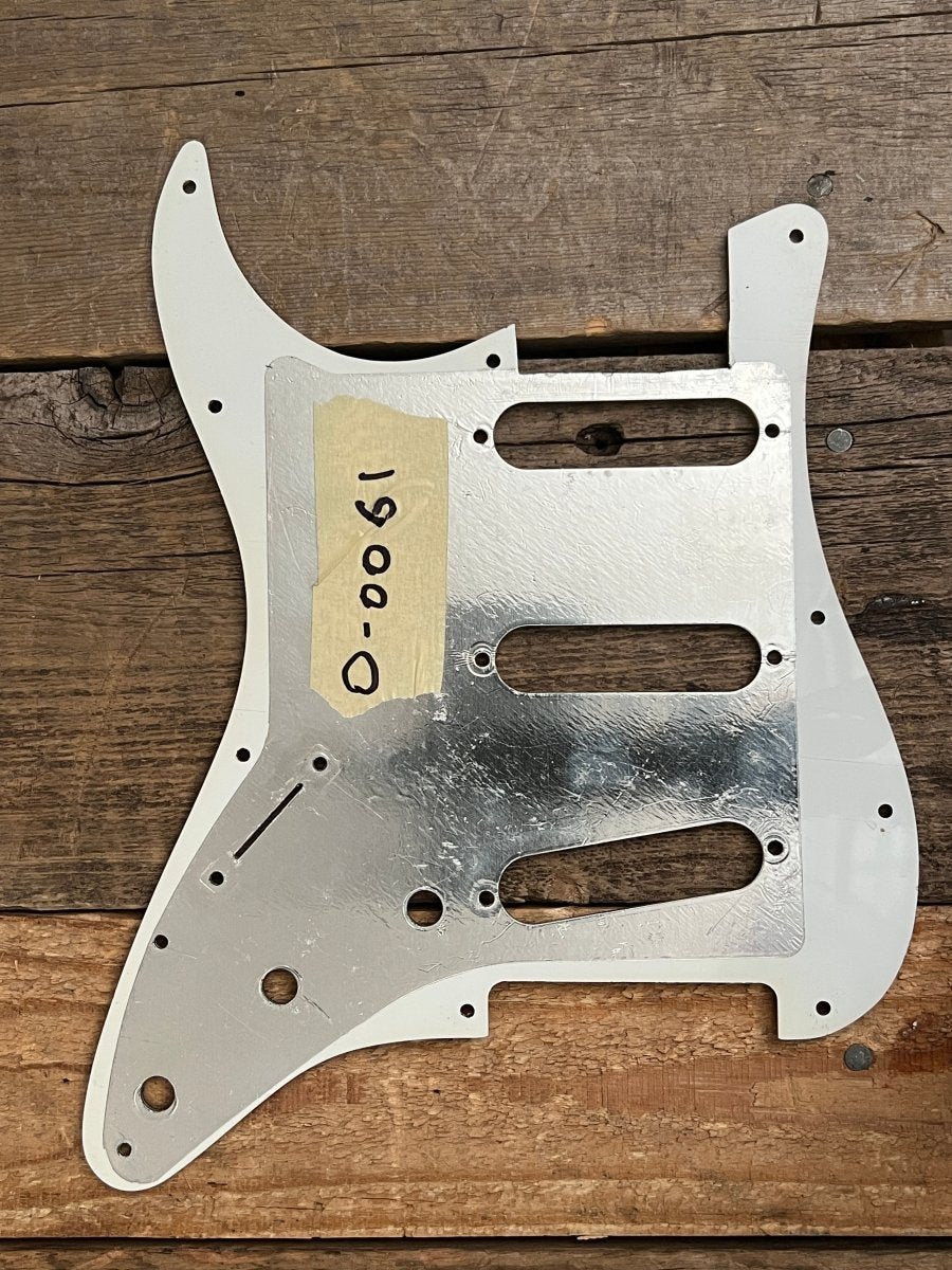 Stratocaster Style Pickguard Black Pearloid 2000 - Mahar's Vintage Guitars