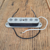 Tokai Strat style pickup Gray bobbin Silver Star 1980s - Mahar's Vintage Guitars