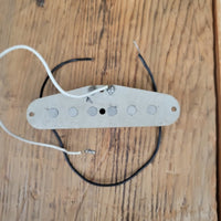 Tokai Strat style pickup Gray bobbin Silver Star 1980s - Mahar's Vintage Guitars