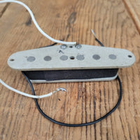 Tokai Strat style pickup Gray bobbin Silver Star 1980s - Mahar's Vintage Guitars