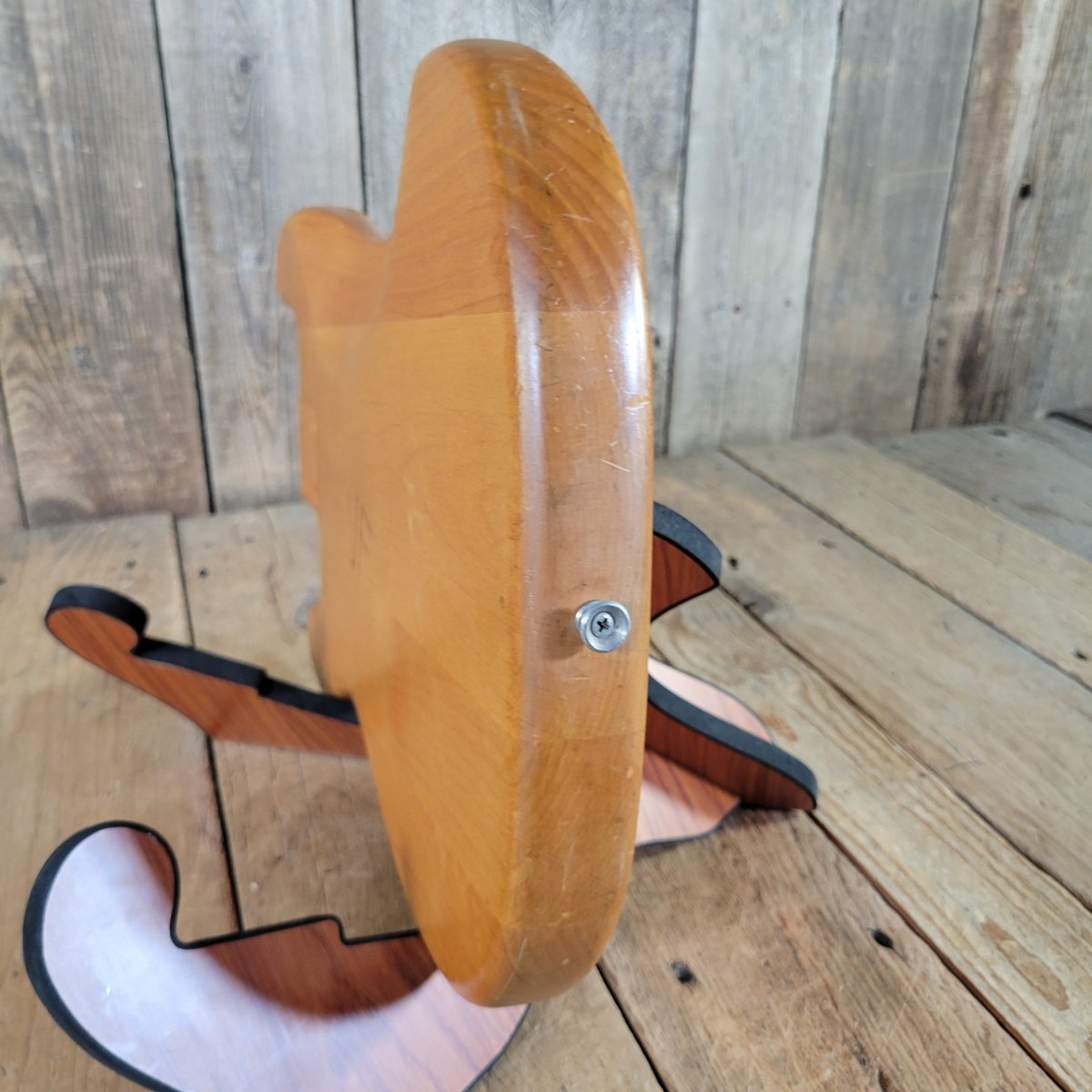 1972 Fender Precision Bass Body, Stripped, with Strap Buttons — Good - Mahar's Vintage Guitars