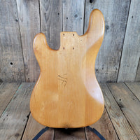 1972 Fender Precision Bass Body, Stripped, with Strap Buttons — Good - Mahar's Vintage Guitars