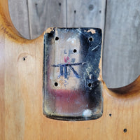 1972 Fender Precision Bass Body, Stripped, with Strap Buttons — Good - Mahar's Vintage Guitars