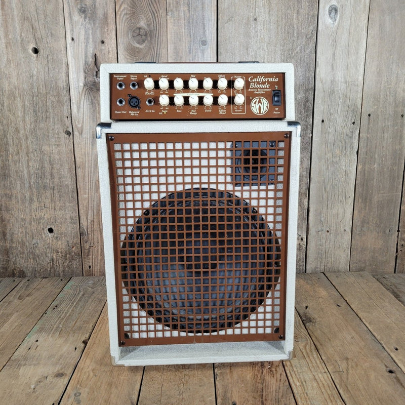 2013 SWR California Blonde 200W Acoustic Guitar Combo Amp - 2 - Channel 1x12" Amplifier for Singer - Songwriters - Mahar's Vintage Guitars