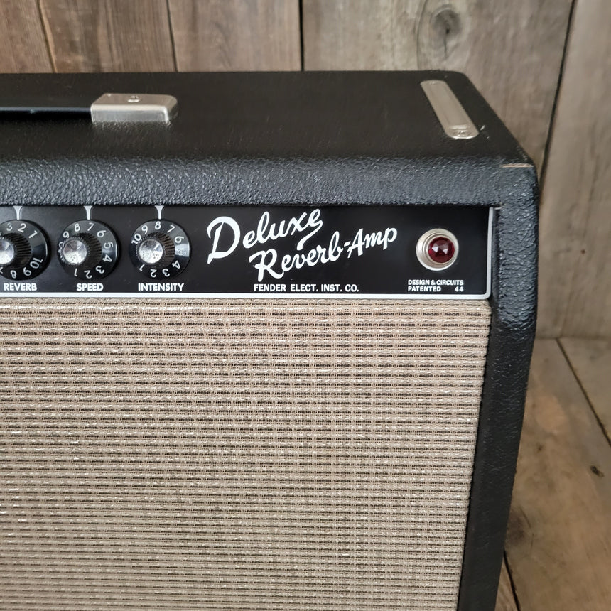 SOLD - Fender Deluxe Reverb AB763 - 1964 Pre CBS FEIC Near Mint