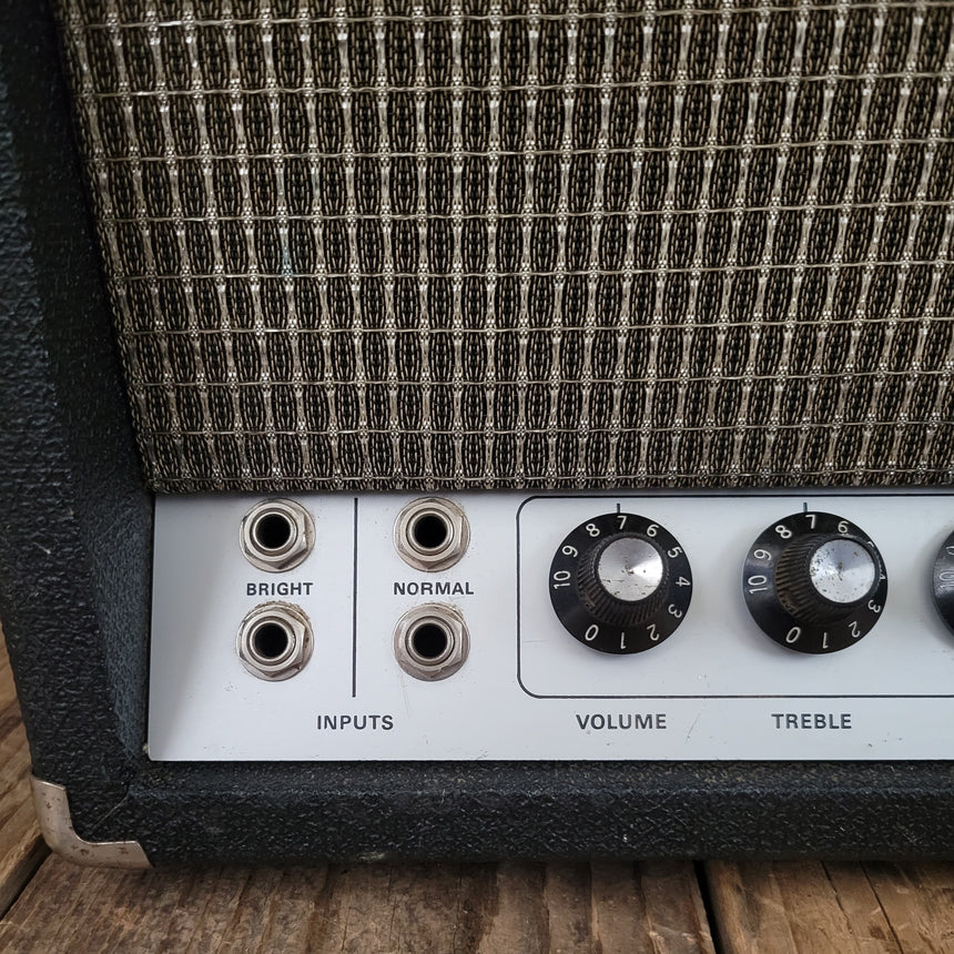 SOLD - Sunn Solarus Amplifier Head 6550 loaded 1972