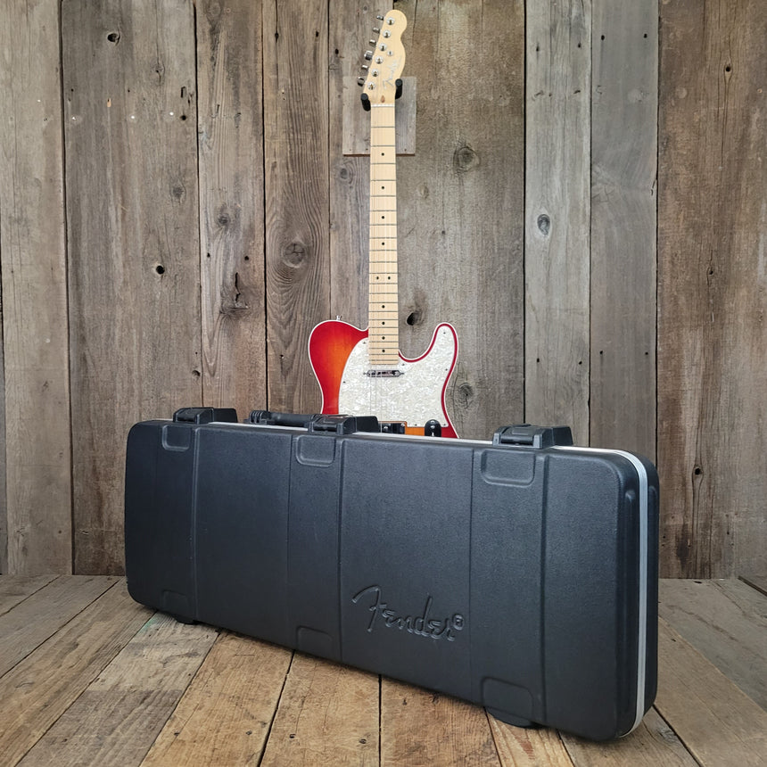 Sold - Fender American Deluxe Telecaster Aged Cherry Burst 2012
