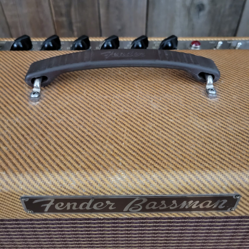 SOLD - Fender Bassman 5F6-A Re-Tweed 1959