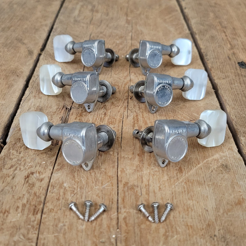 Grover Futura Tuners Tuning Machines 3+3 Pat Pend Frehley 1960s