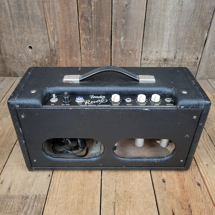 Fender Reverb Unit 6G15 1965 Vintage Black Panel