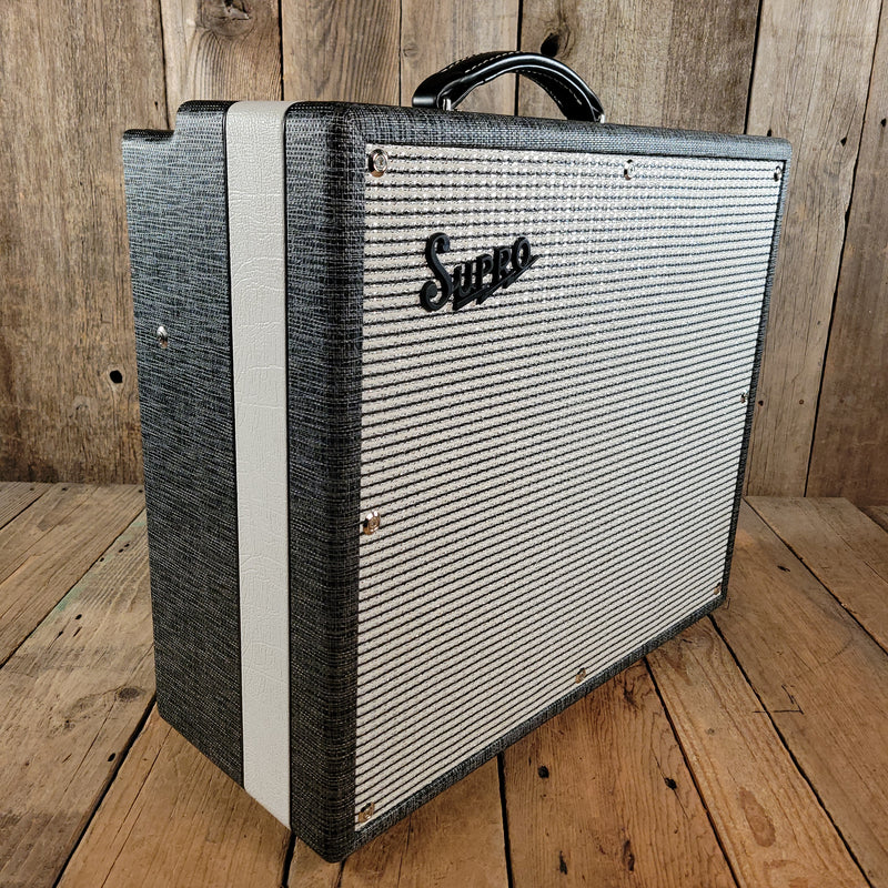 Supro Black Magick Reverb 1696RT – 25W 1x12 Tube Combo Amp, Vintage-Inspired 2020