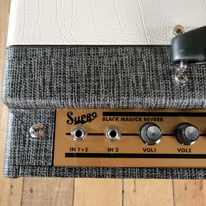 Supro Black Magick Reverb 1696RT – 25W 1x12 Tube Combo Amp, Vintage-Inspired 2020