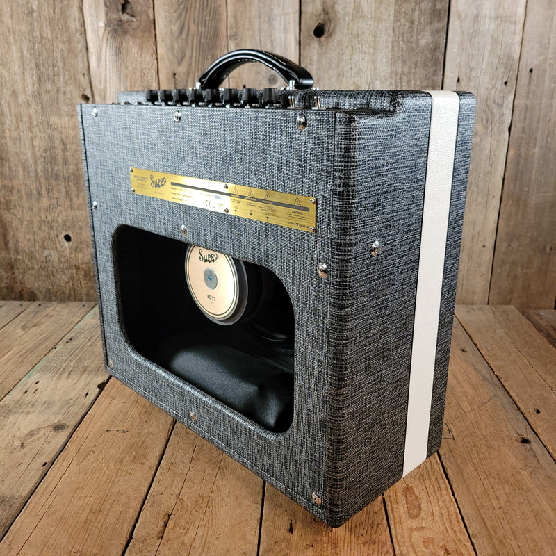 Supro Black Magick Reverb 1696RT – 25W 1x12 Tube Combo Amp, Vintage-Inspired 2020