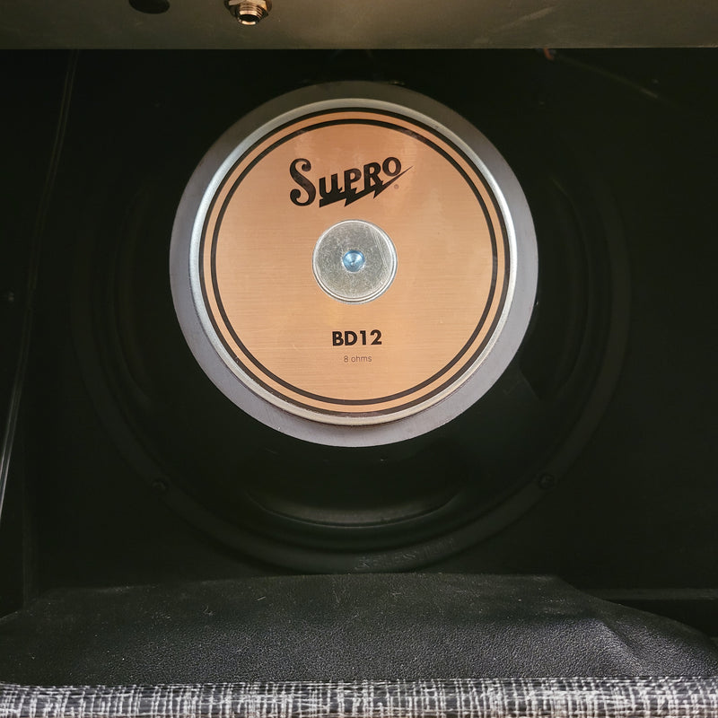 Supro Black Magick Reverb 1696RT – 25W 1x12 Tube Combo Amp, Vintage-Inspired 2020