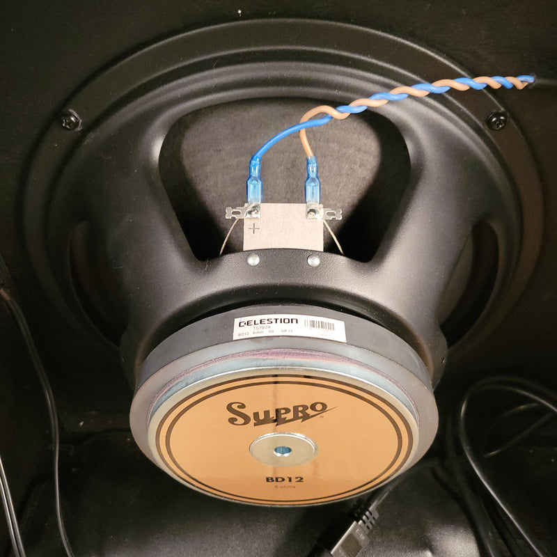 Supro Black Magick Reverb 1696RT – 25W 1x12 Tube Combo Amp, Vintage-Inspired 2020