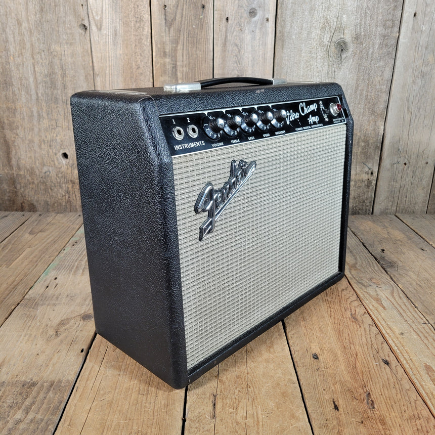 Fender Vibro Champ Black Panel Amp 1967