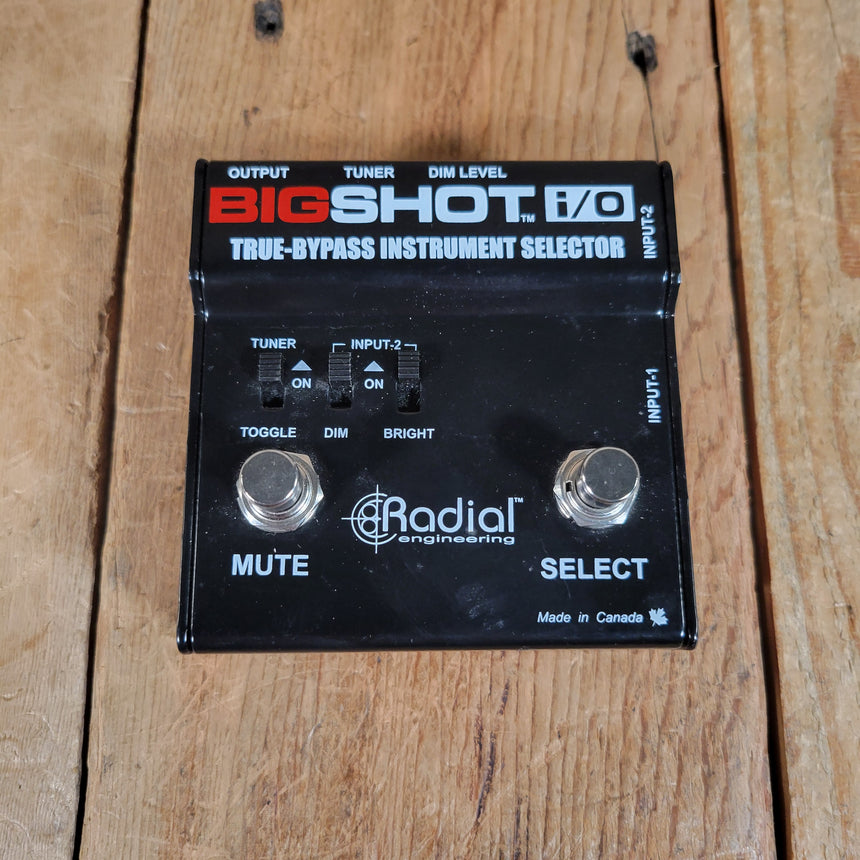 BigShot i/o by Radial Engineering True Bypass Instrument Selector