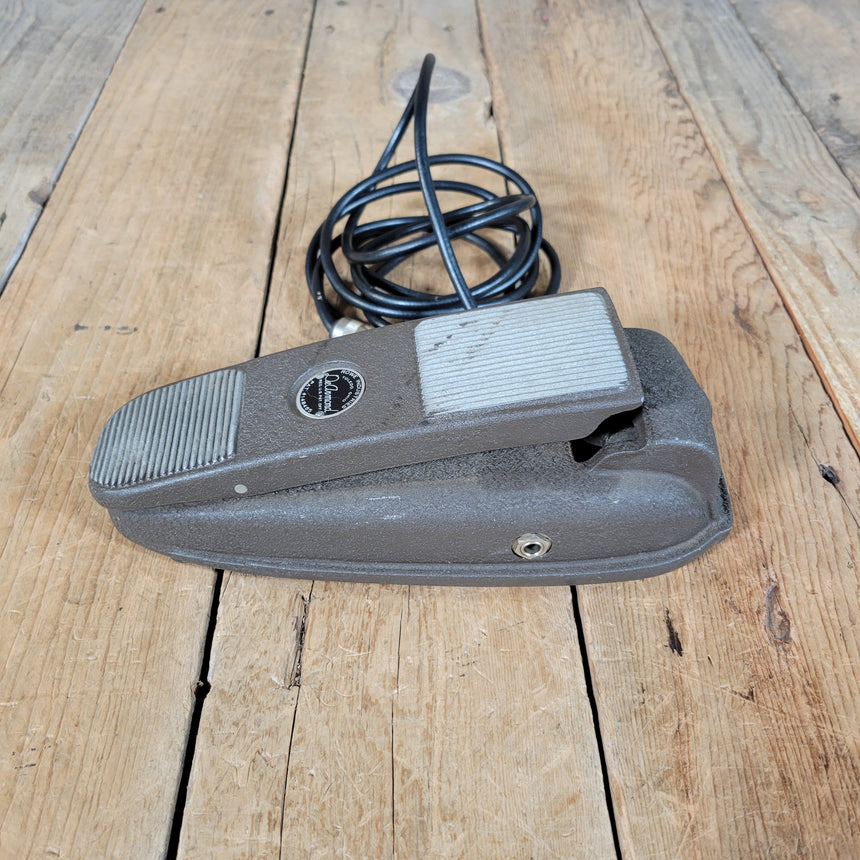 DeArmond Model 610 Volume Pedal Grey with Original Cable 1960s