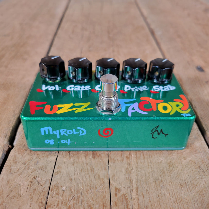 ZVex Fuzz Factory Hand Painted 2004 with original Box and Manual