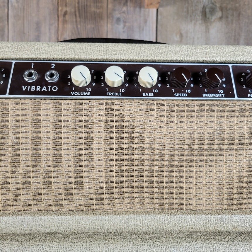 Fender Bandmaster 6G7-A 1962 Blond Head and Cabinet