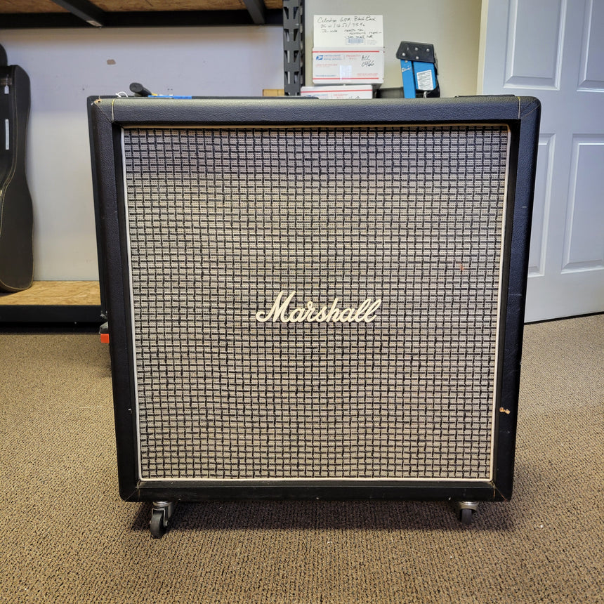 Marshall 1971 1960b 4x12 Cabinet Empty Re-covered back changed handles Re-grilled