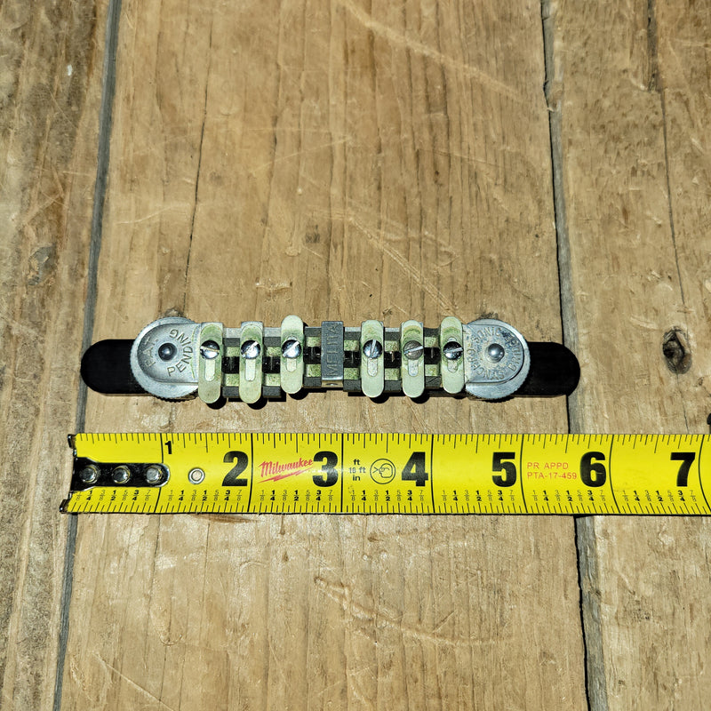 Melita Guitar Bridge 1st Version For Vintage Gretsch Guitars - Pat Pending 1950s - Mahar's Vintage Guitars