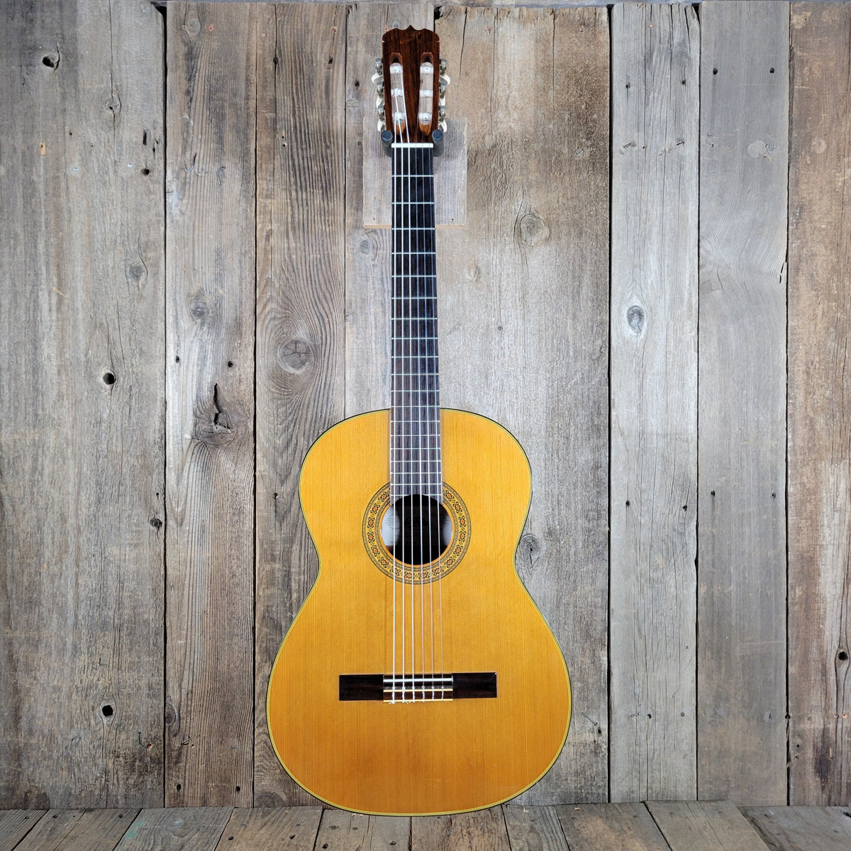Aria AC-8 Classical Guitar 1970s – Made in Japan, Tatsuno Factory, Serial #2, w/ Hard Case
