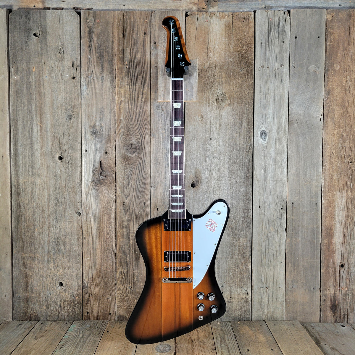 Gibson Firebird V Electric Guitar 2012 – Vintage Sunburst, Neck-Through Design, Mini-Humbuckers, Original Case