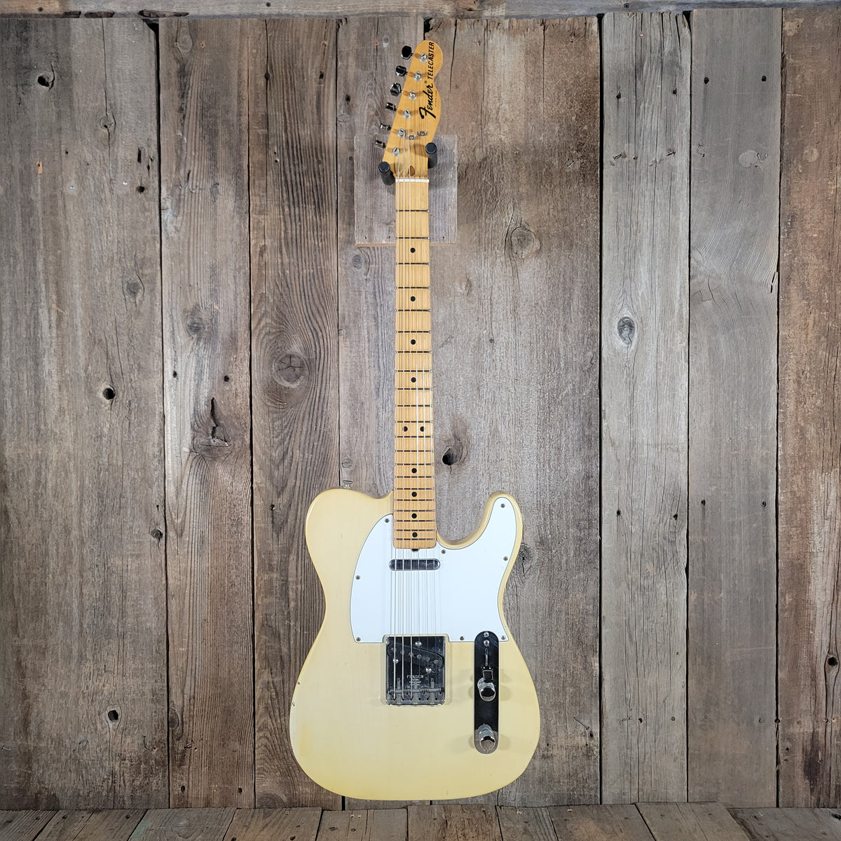Fender Telecaster 1975 Blonde – 100% Original Vintage Electric Guitar