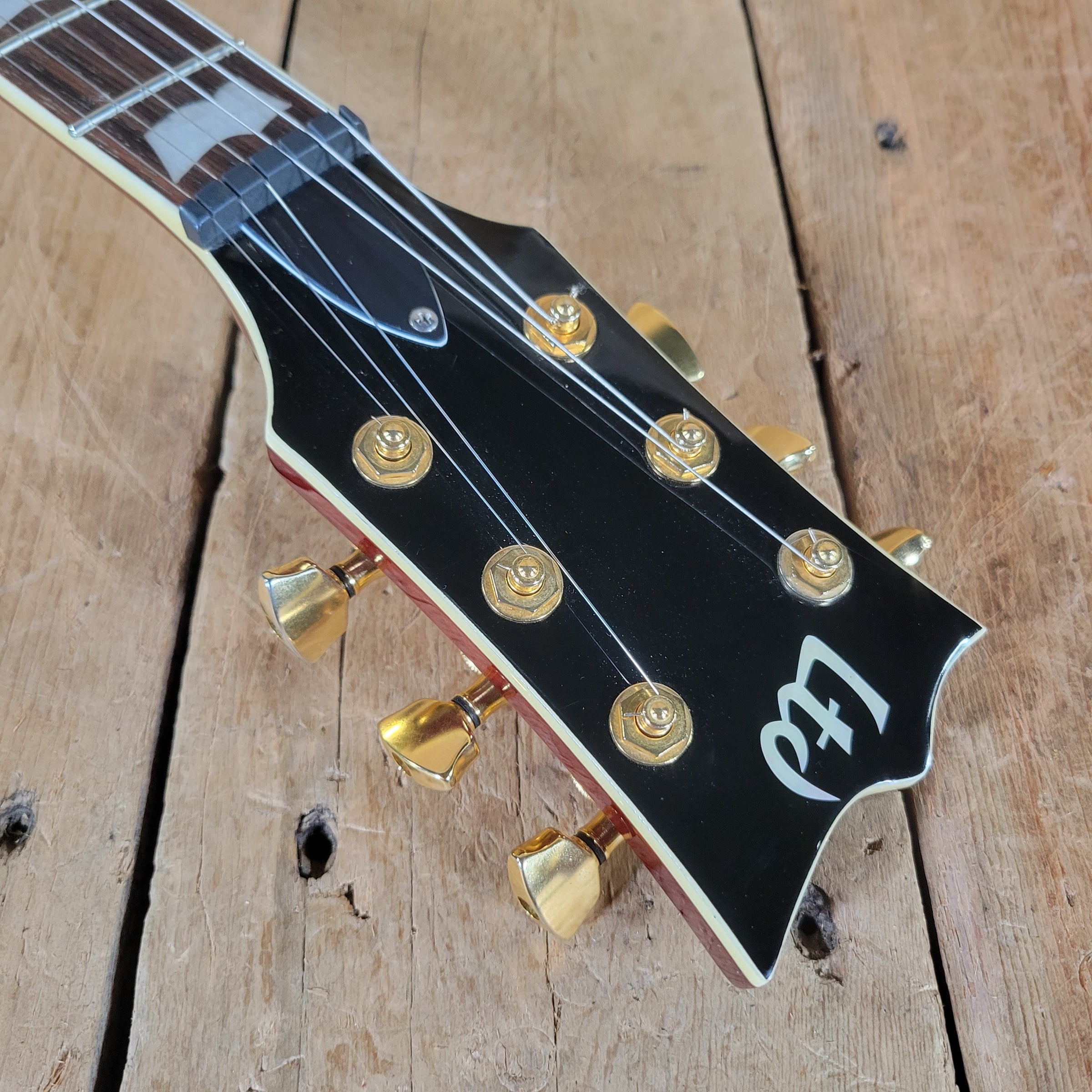 ESP LTD 2014 EC-401VF Amber Flame Excellent