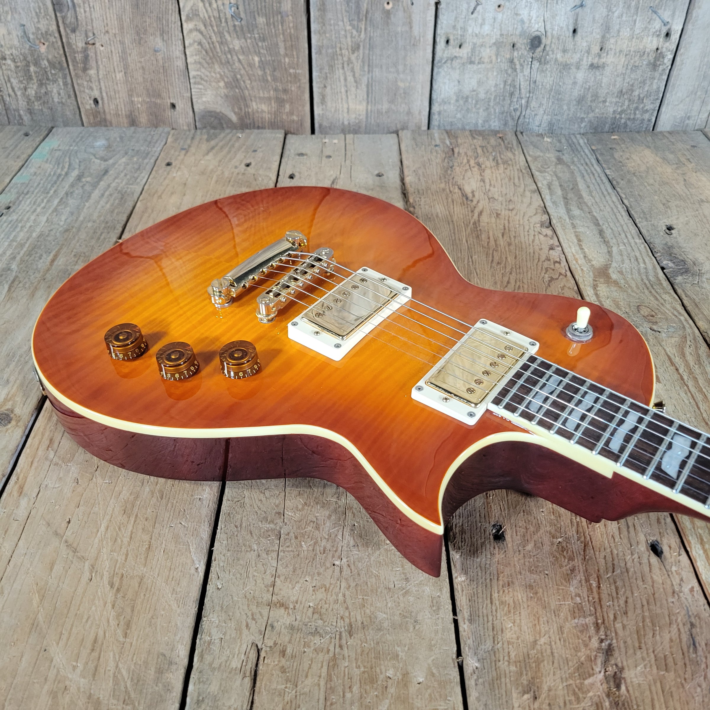 ESP LTD 2014 EC-401VF Amber Flame Excellent