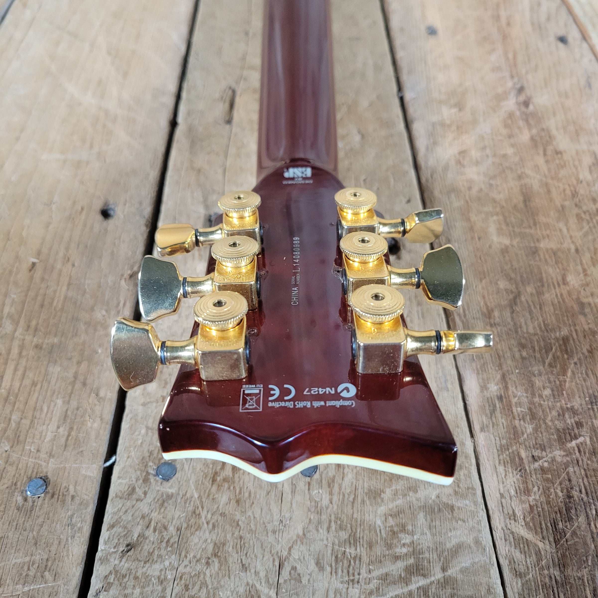 ESP LTD 2014 EC-401VF Amber Flame Excellent