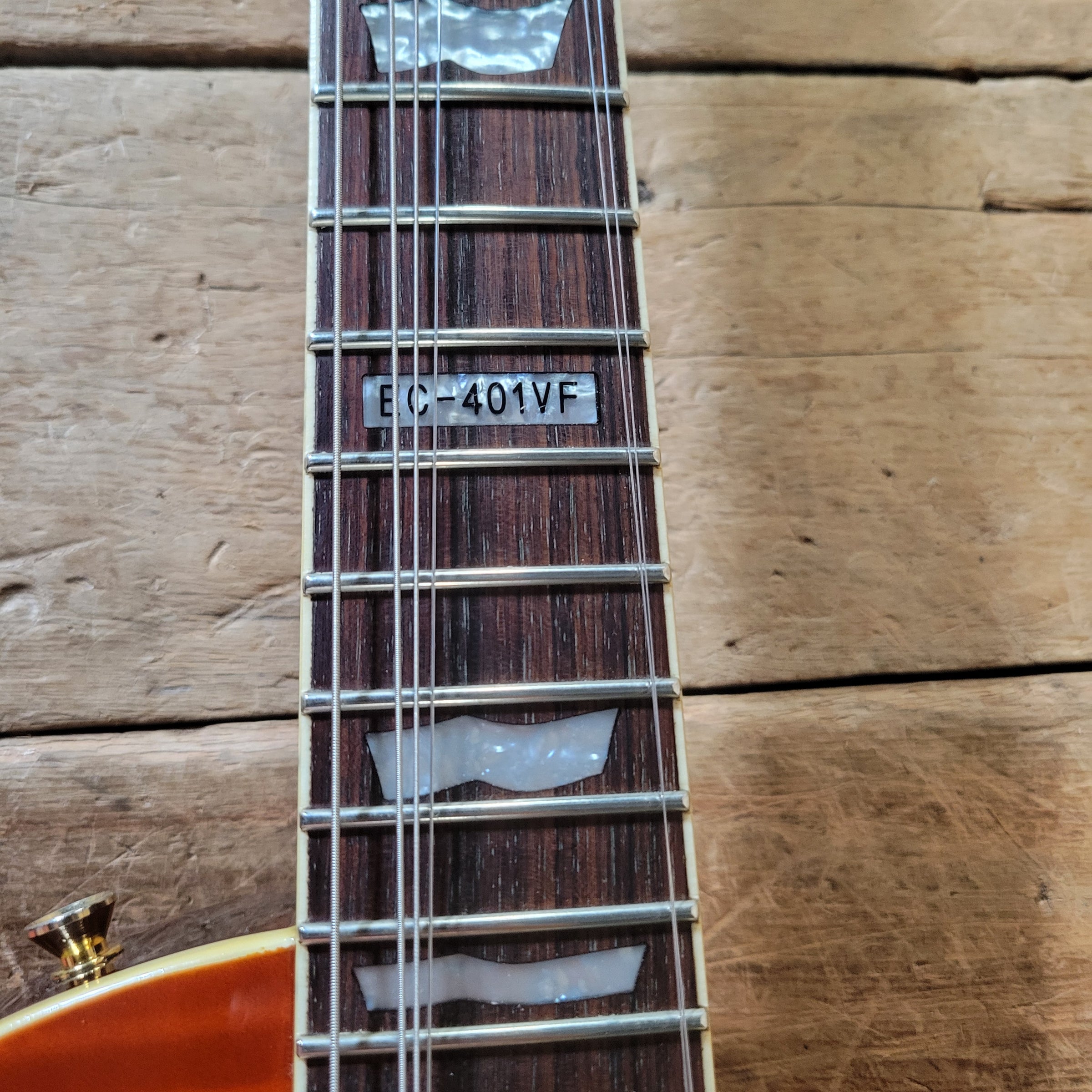 ESP LTD 2014 EC-401VF Amber Flame Excellent