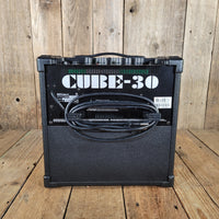 Roland Cube 30 Guitar Combo Amp – Versatile Modeling Amplifier with Built-In Effects