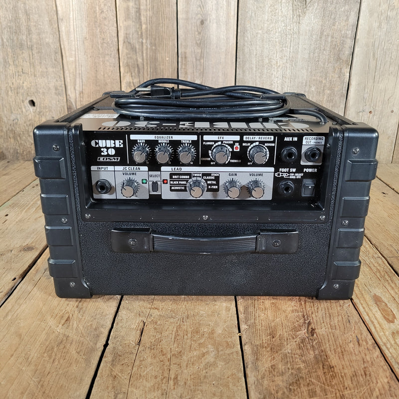 Roland Cube 30 Guitar Combo Amp – Versatile Modeling Amplifier with Built-In Effects